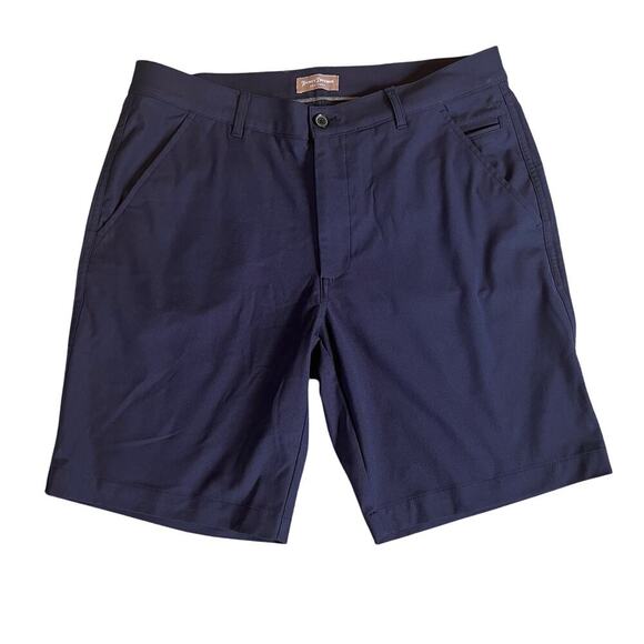 Hickey Freeman Men's Navy Blue Bermuda Short.  Size 33 - Picture 1 of 6